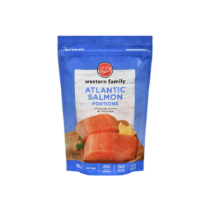 Frozen Atlantic Salmon Portions 8 Oz