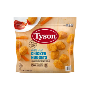 Frozen Tyson - NAE Uncooked, Battered Chicken Nuggets 10 Lb