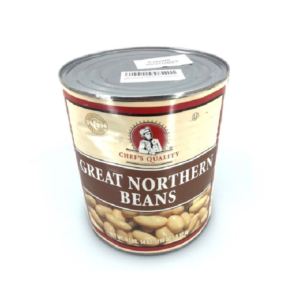 Chef's Quality - Great Northern Beans Can 6 Lb