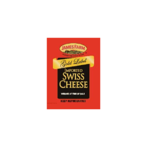 James Farm - Swiss Cheese, Hi-Cut 8 Lb